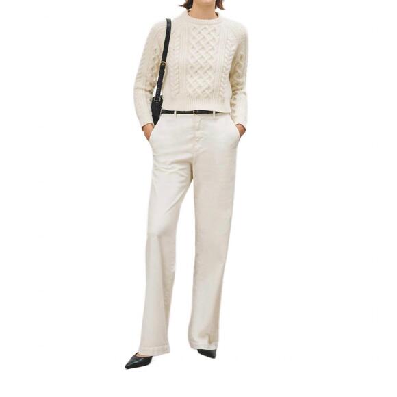 NEW NILI LOTAN eliot boy pant in stone
